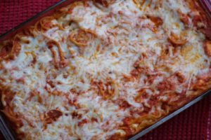 Baked Spaghetti (Easy Freezer Meal To Bring To Others)